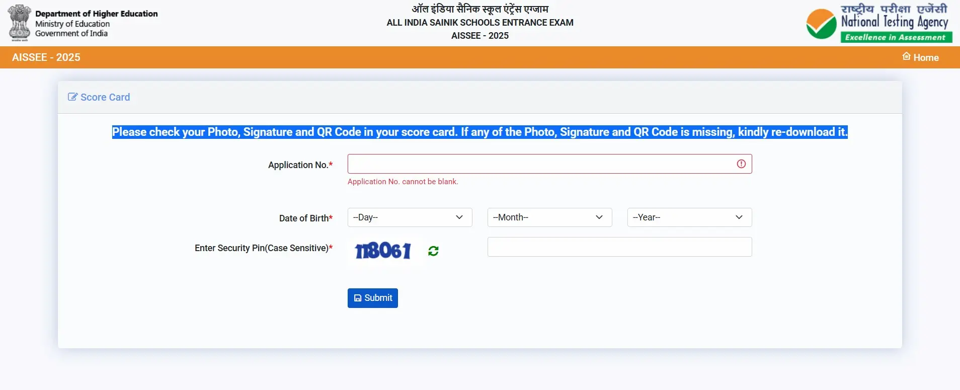 AISSEE 2025 Results Out: Check Your Sainik School Score Now