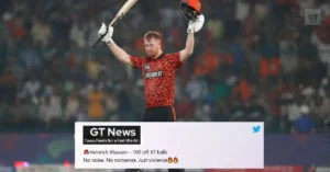 Heinrich Klaasen Century against KKR in 202