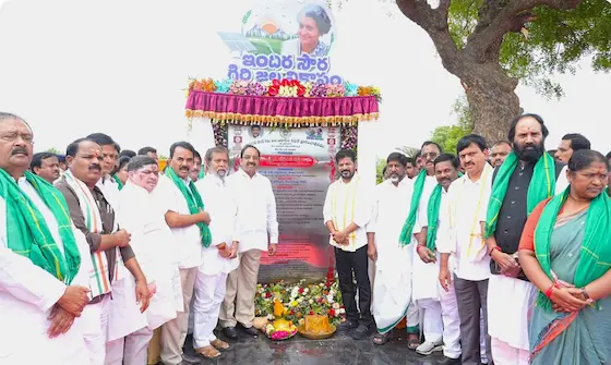 CM Revanth Reddy launching Indira Soura Jala Vikasam scheme for solar-powered irrigation in Telangana