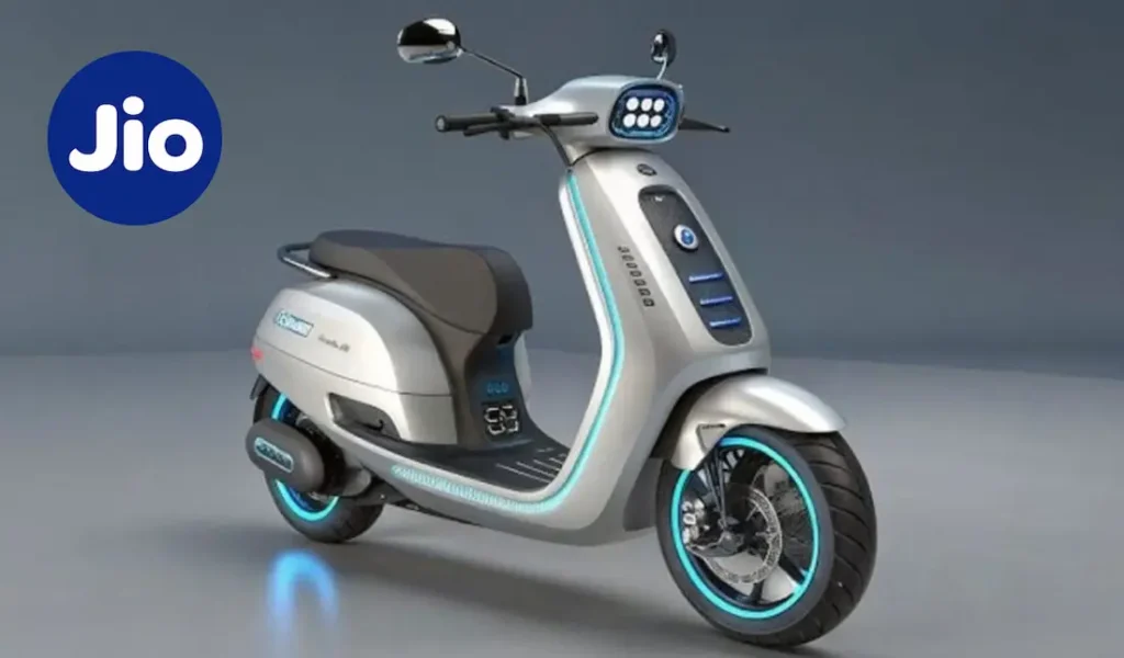 Jio Electric Scooter 2025 parked with sleek design
