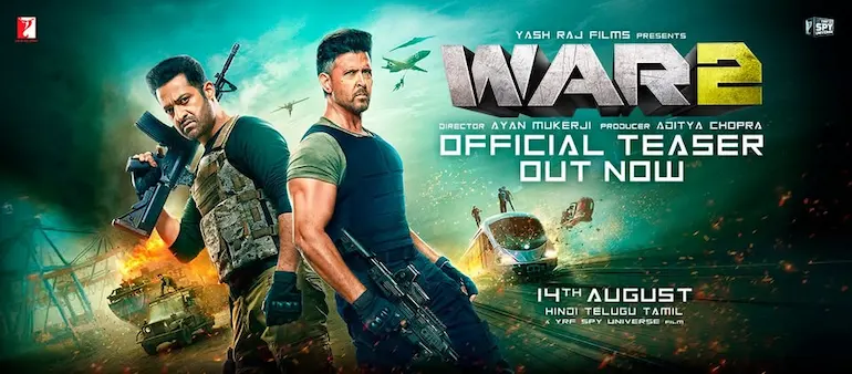 War 2 Official Teaser