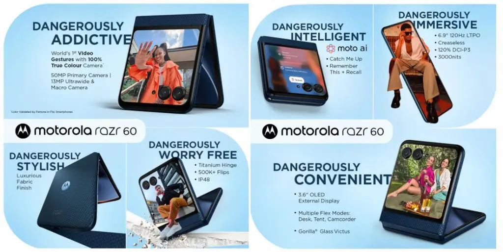 Motorola razr 60 features
