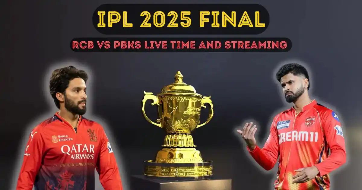 RCB vs PBKS IPL 2025 Final